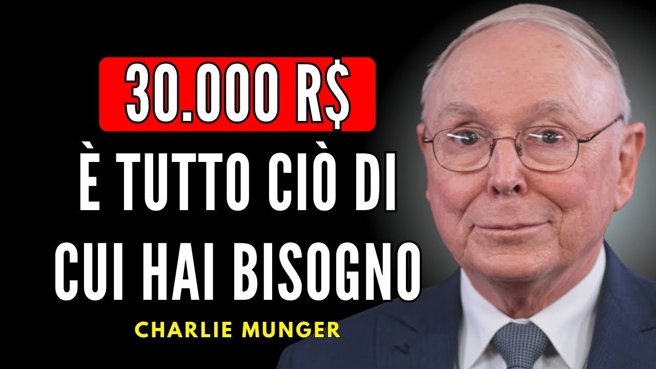 CHARLIE MUNGER NON IMPORTA QUANTO GUADAGNI