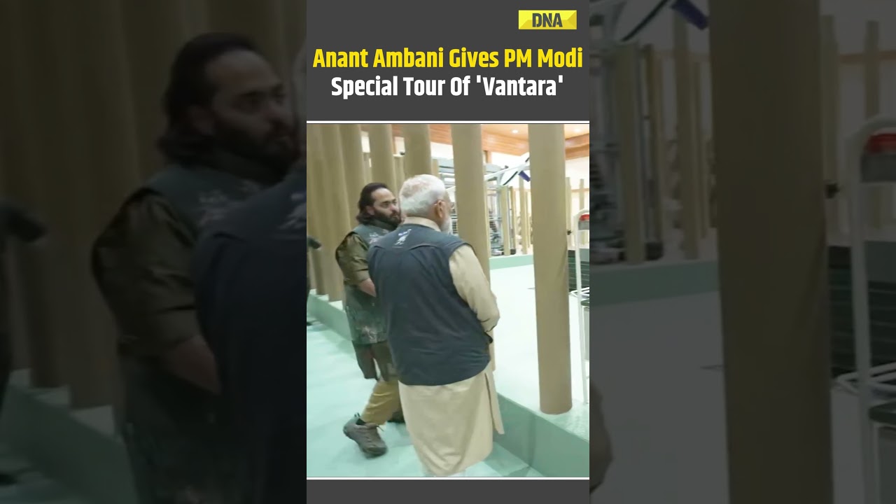 Anant Ambani Gives PM Modi Exclusive Tour Of Vantara | Gujarat