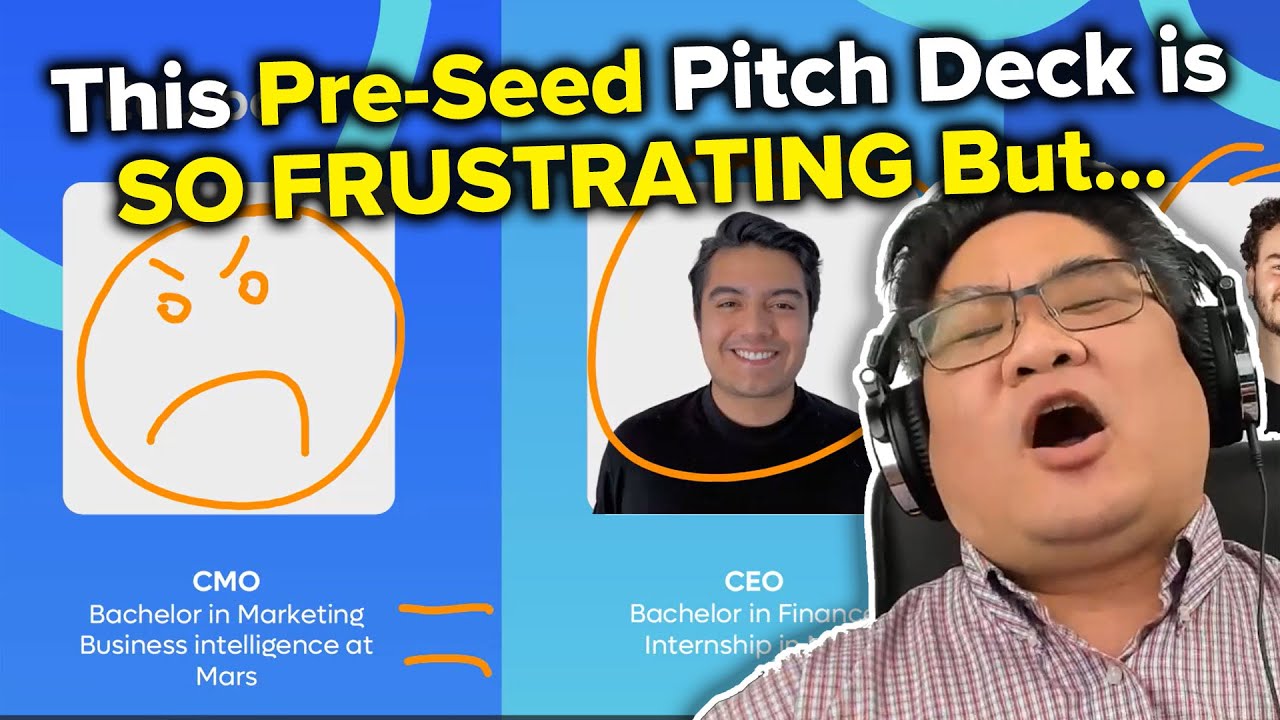 Why this PRE-SEED Pitch Deck FRUSTRATES Me - Critique 18
