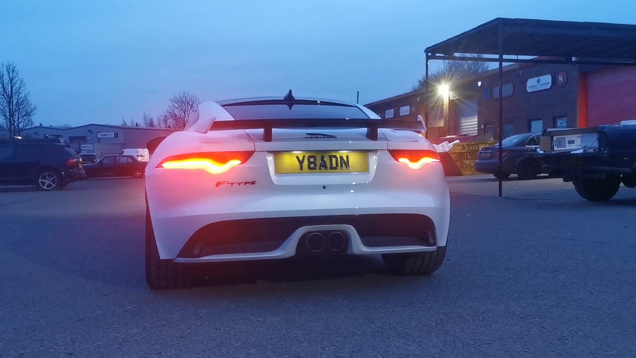 Jaguar F Type 2.0 Turbo Exhaust