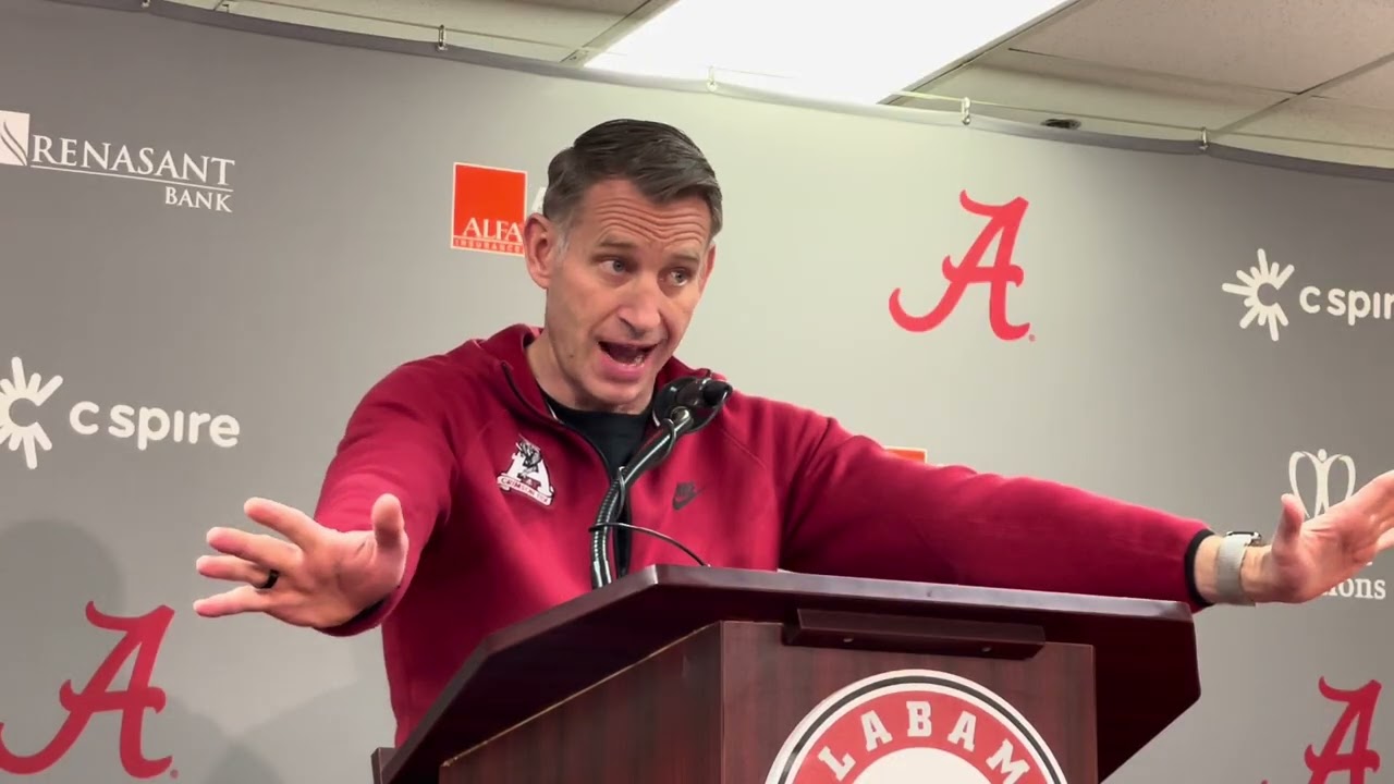 Nate Oats discusses Charles Bediako joining Alabama for Tennessee game