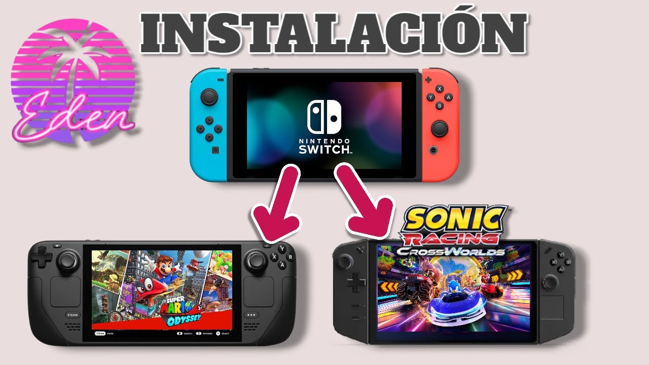 Cómo Instalar EDEN en tu Steam Deck y Legion Go El MEJOR emulador de Nintendo Switch en SteamOS 2025