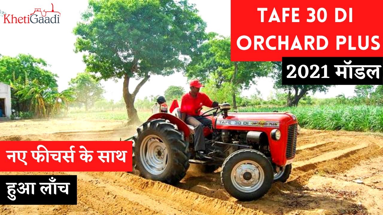 Tafe 30 DI Orchard Plus (2021) 30 HP Tractor I Full Review, Features, Price