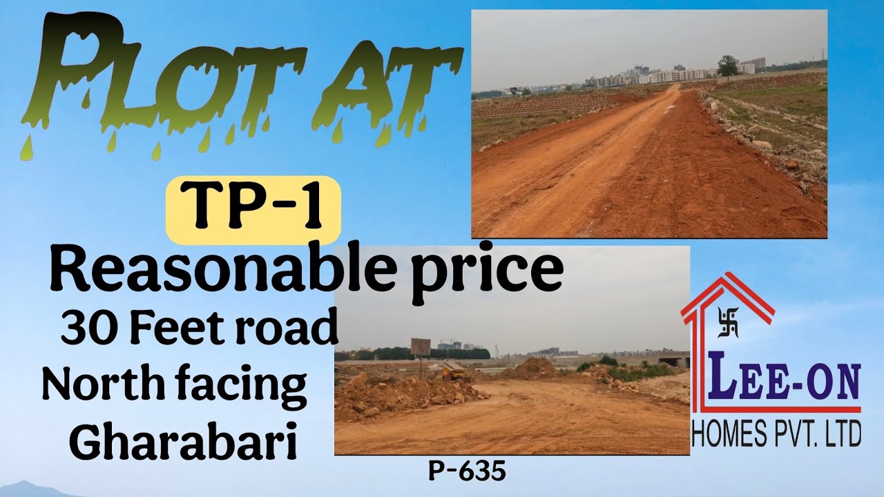 BDA TP Plot in Bhubaneswar, TP-1 II North facing plot II 30 feet road II