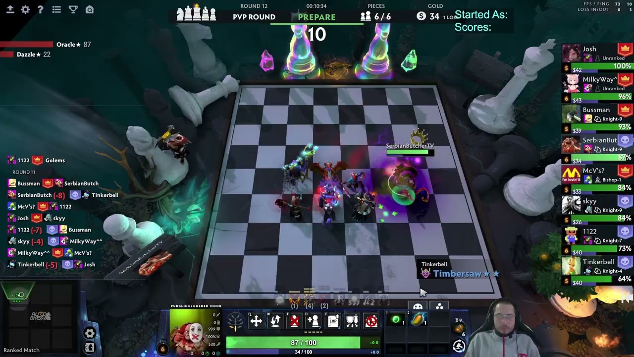 6 Shamans 4 Gods/Cents with Primal T3! Dota Auto Chess! Season 35!