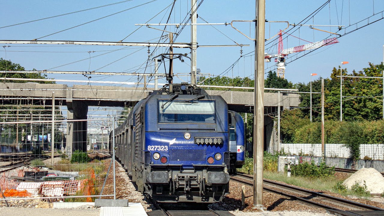 ligne N:les BB27300 de la ligne N partie 2