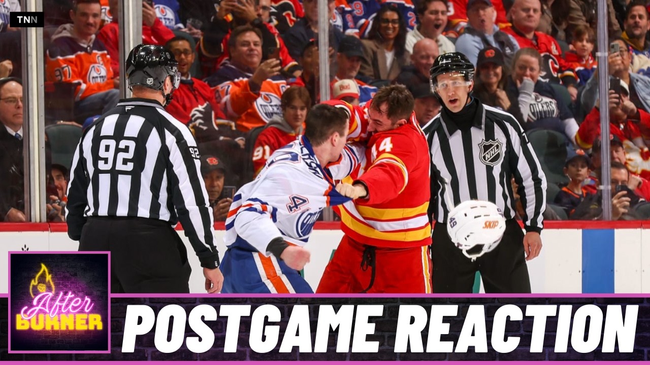 Oilers @ Flames Postgame Reaction | FN After Burner - Game 56