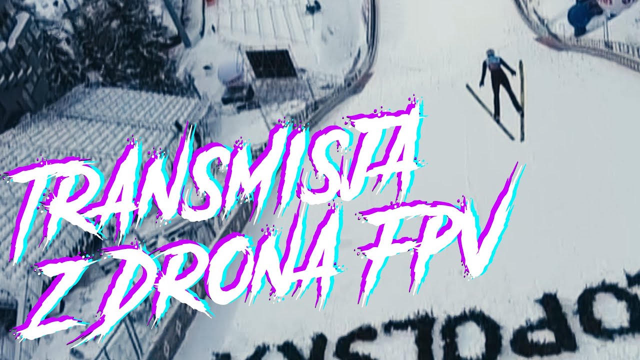 Kulisy transmisji z drona FPV na Pucharze Świata w skokach narciarskich