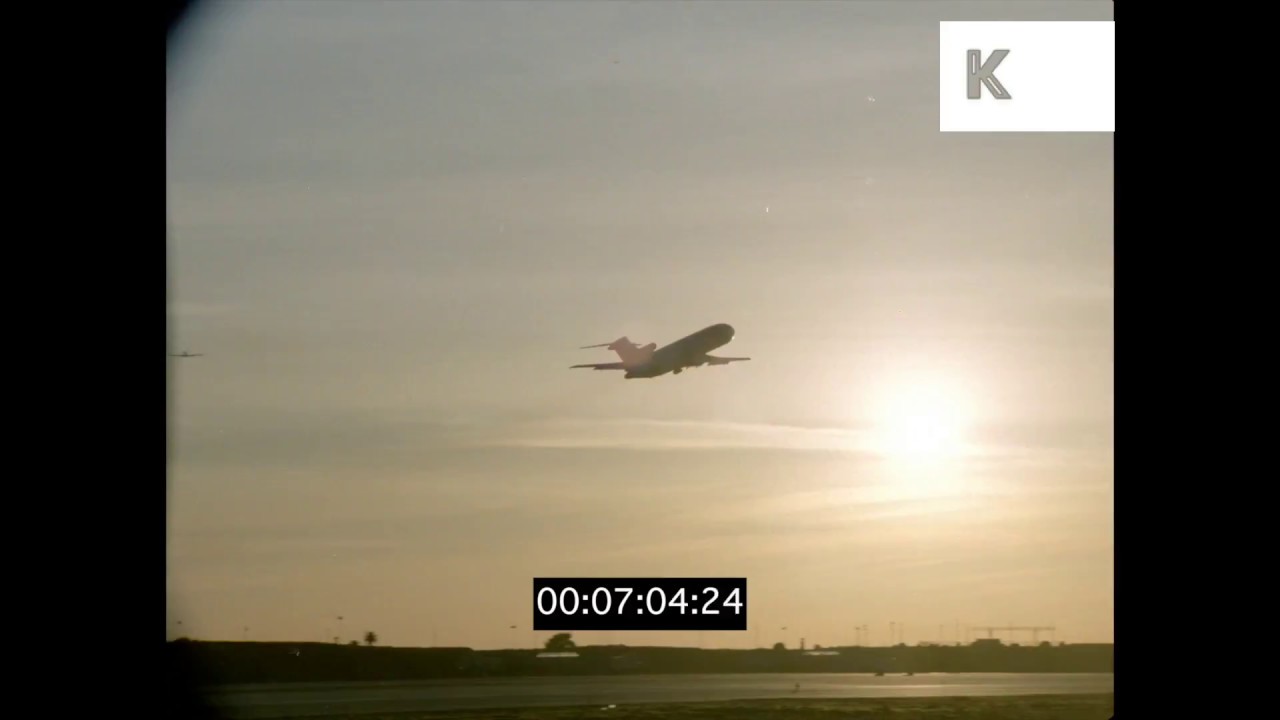 1980s Planes at LAX, HD from 35mm | Kinolibrary