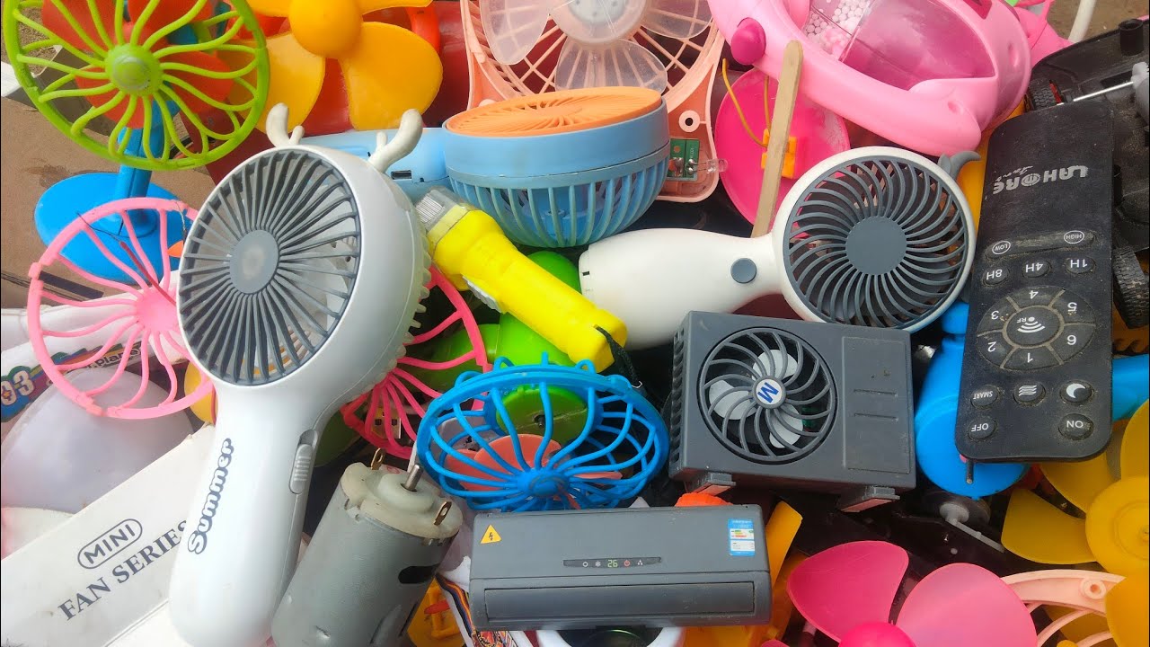 “How To Make Awesome Ideas Using DC Motor Fan / Breaking And Opening Toys / 7 Tech Projects 