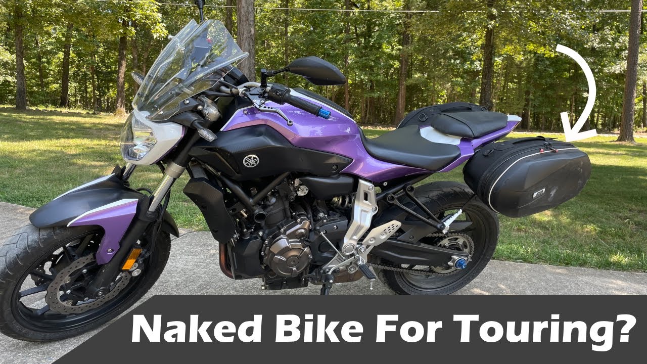 Are Naked Bikes Good For Highways? - Taking an MT-07 for a Road Trip