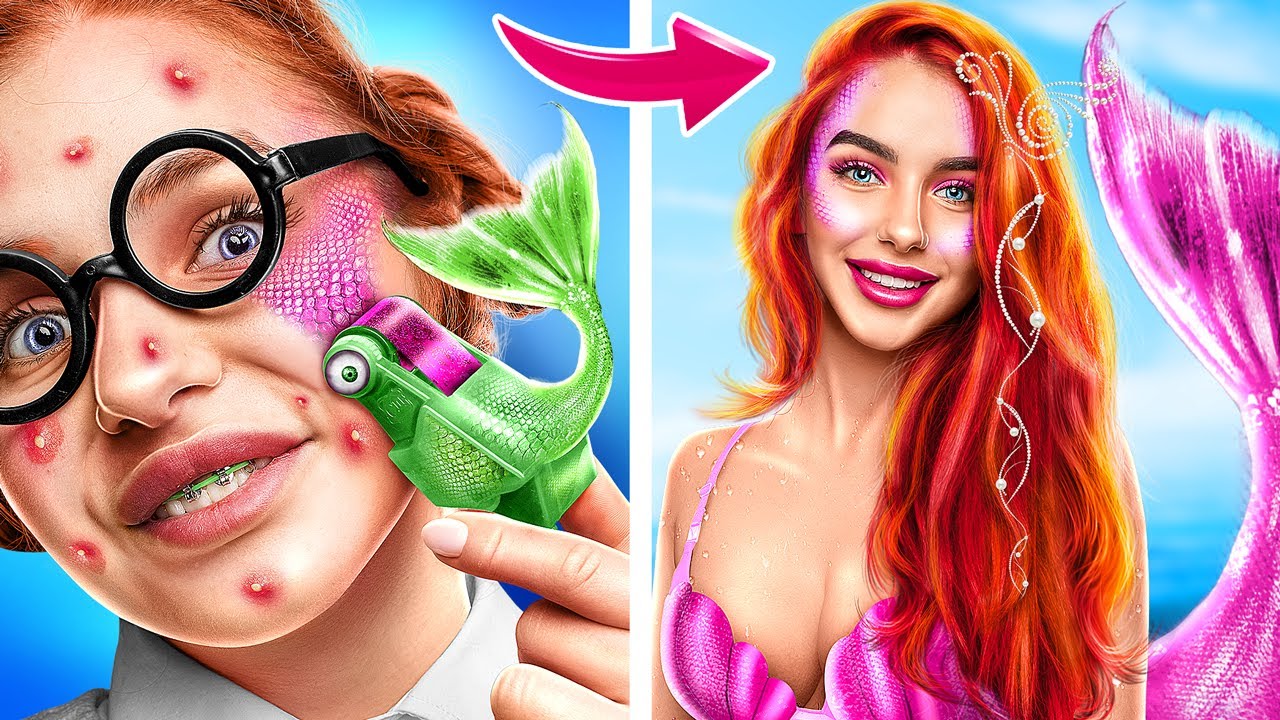 C&oacute;mo Convertirse en una Sirena! M3GAN vs Sirena en Prisi&oacute;n!