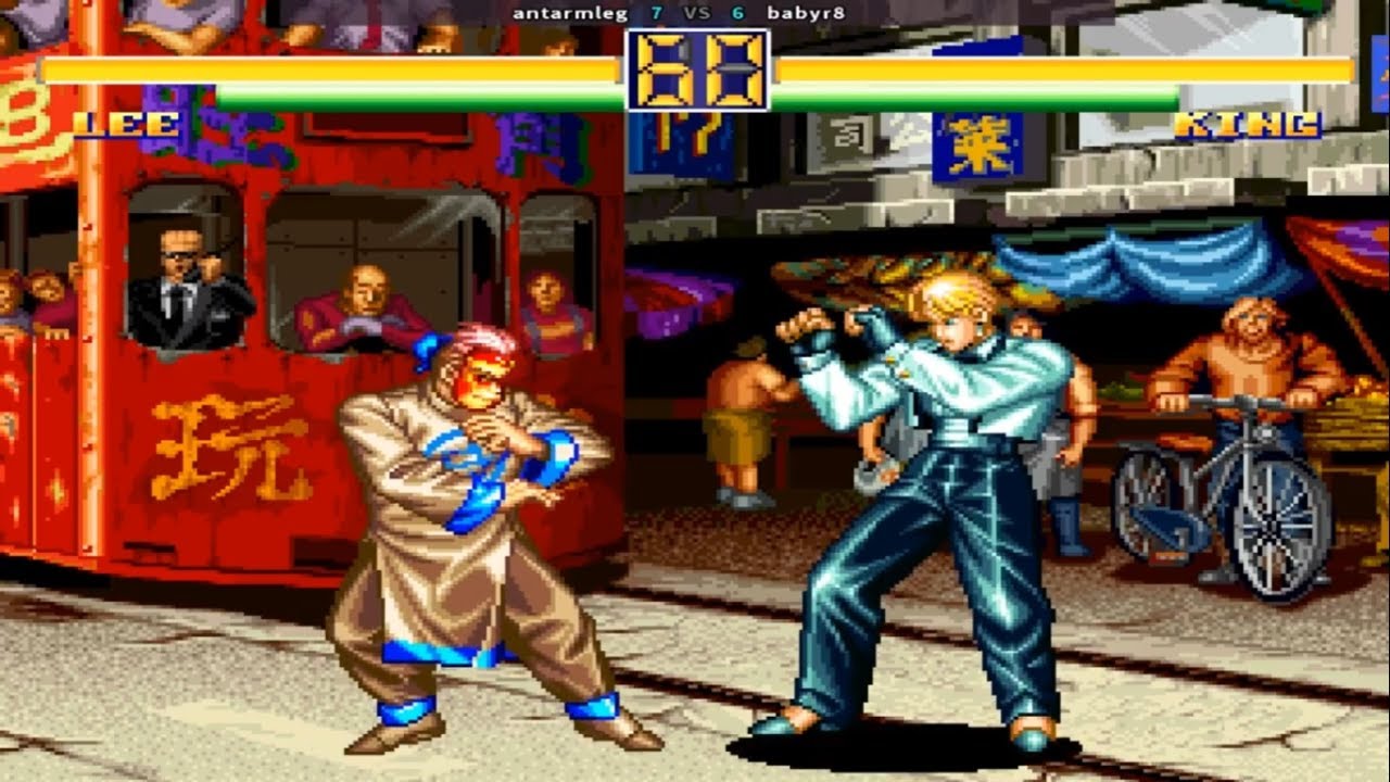 용호의 권 2 Art of Fighting 2 龍虎の拳2 antarmleg (kr) vs babyr8 (kr) 格斗艺术2