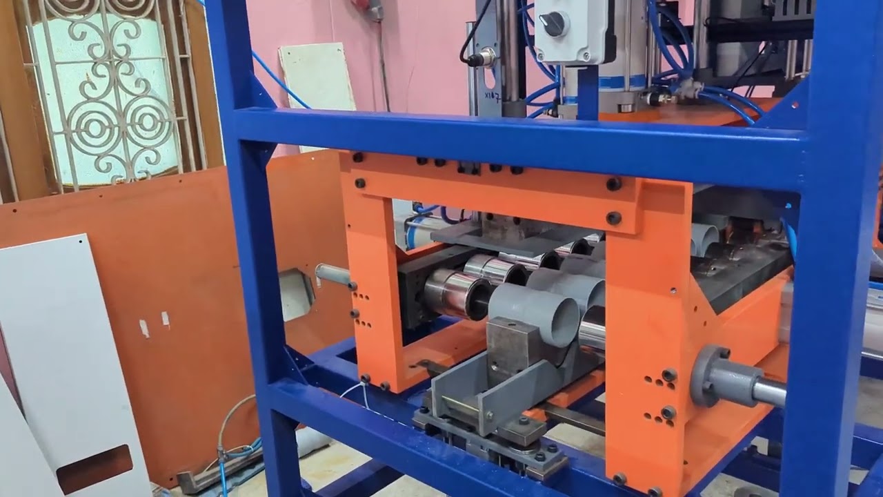 Pvc coupler machine fully automatic 6 cavity 63 mm to 110 mm