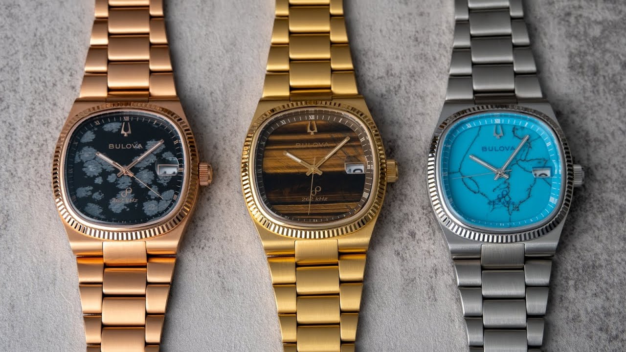 Best Affordable REAL Stone Dial Watches?! Bulova X Complecto Super Seville Stone Collection
