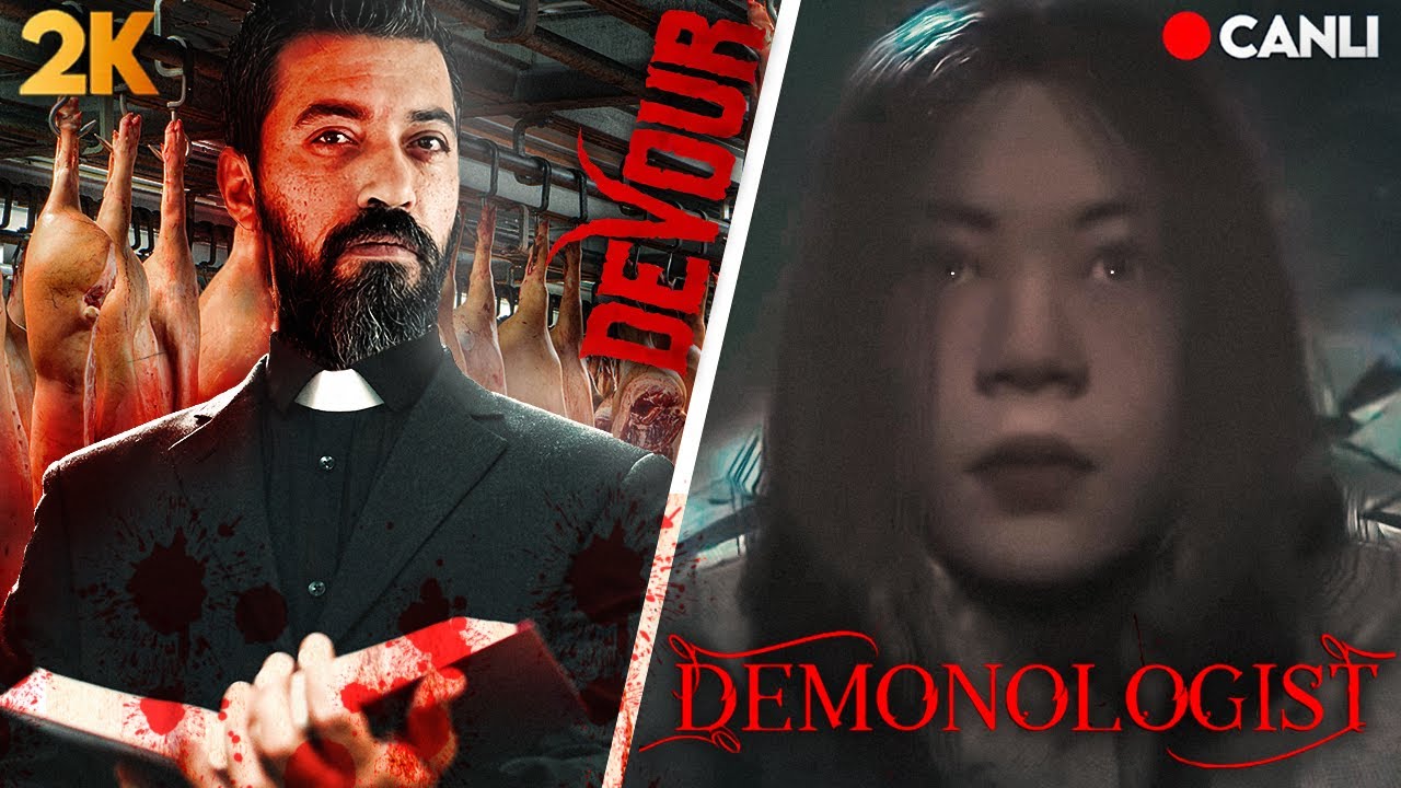 🔴 EKİPLE ÇIĞLIK ÇIĞLIĞA KORKU GECESİ !! | Devour & Demonologist