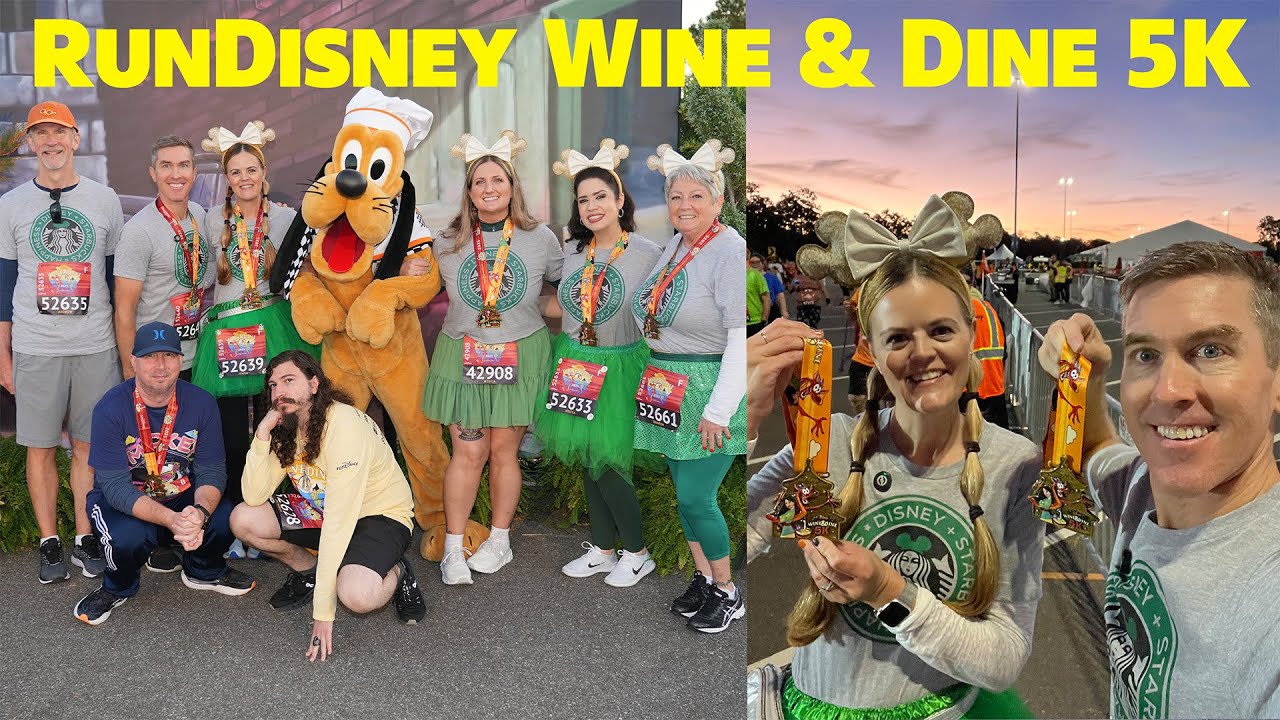 Каково это — пробежать забег Wine & Dine 5K в Disney World 2025 — наш опыт от начала до конца