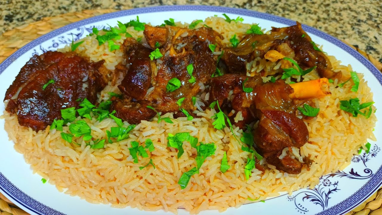 Saudi Arabian White kabsa / laham kabsa / Easy and Delicious