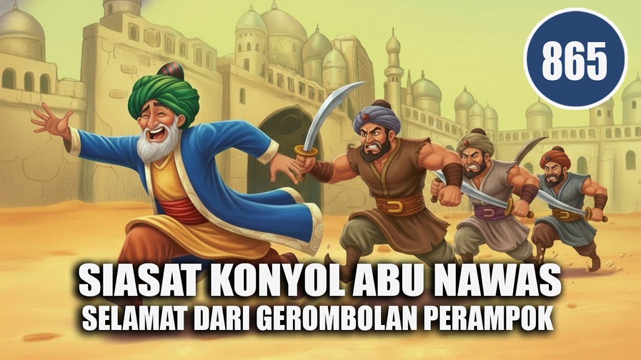 SIASAT KONYOL SUPAYA SELAMAT DARI GEROMBOLAN PERAMPOK - HUMOR SUFI