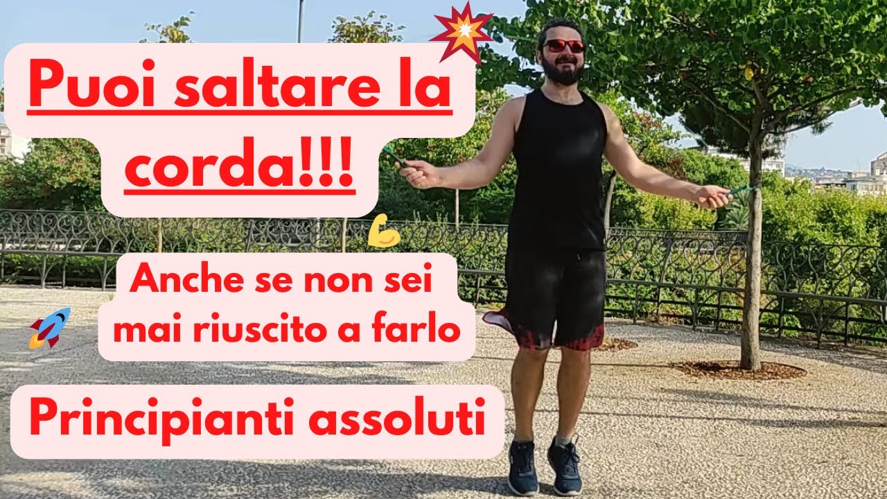 Come saltare la corda – Anche se non sei mai riuscito a farlo (Principianti)