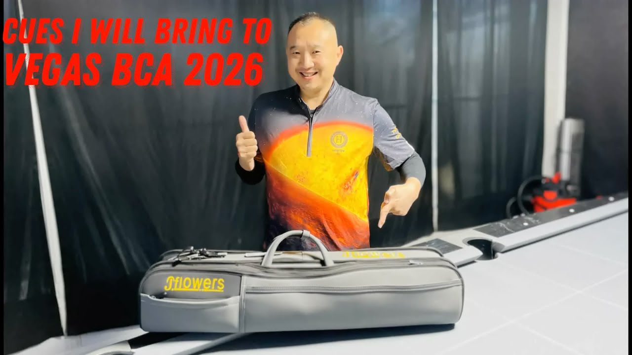 Case, Cues and Items I  Will  Be Bringing to Vegas BCA 2026