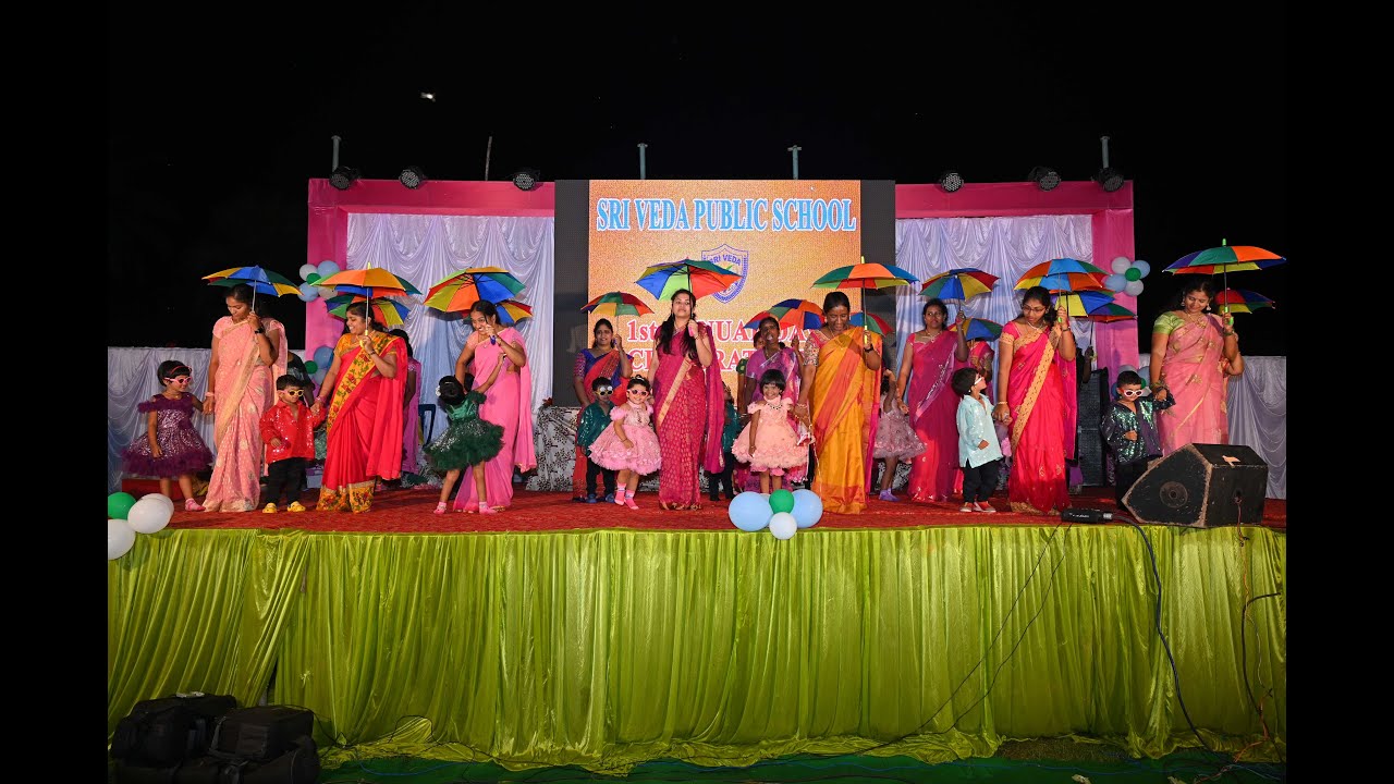 Nursery Mother Dance | Sri Veda Public School | Yanam