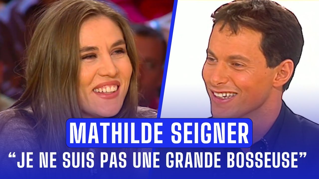 D&eacute;pressive ou toxicomane ? Pourquoi Mathilde Seigner refuse ces r&ocirc;les (ONPP)