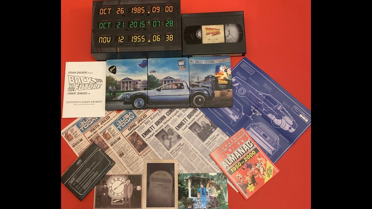 Back To The Future: The Ultimate Trilogy - Limited Collector's Edition (4K UHD) Amazon Exclusive