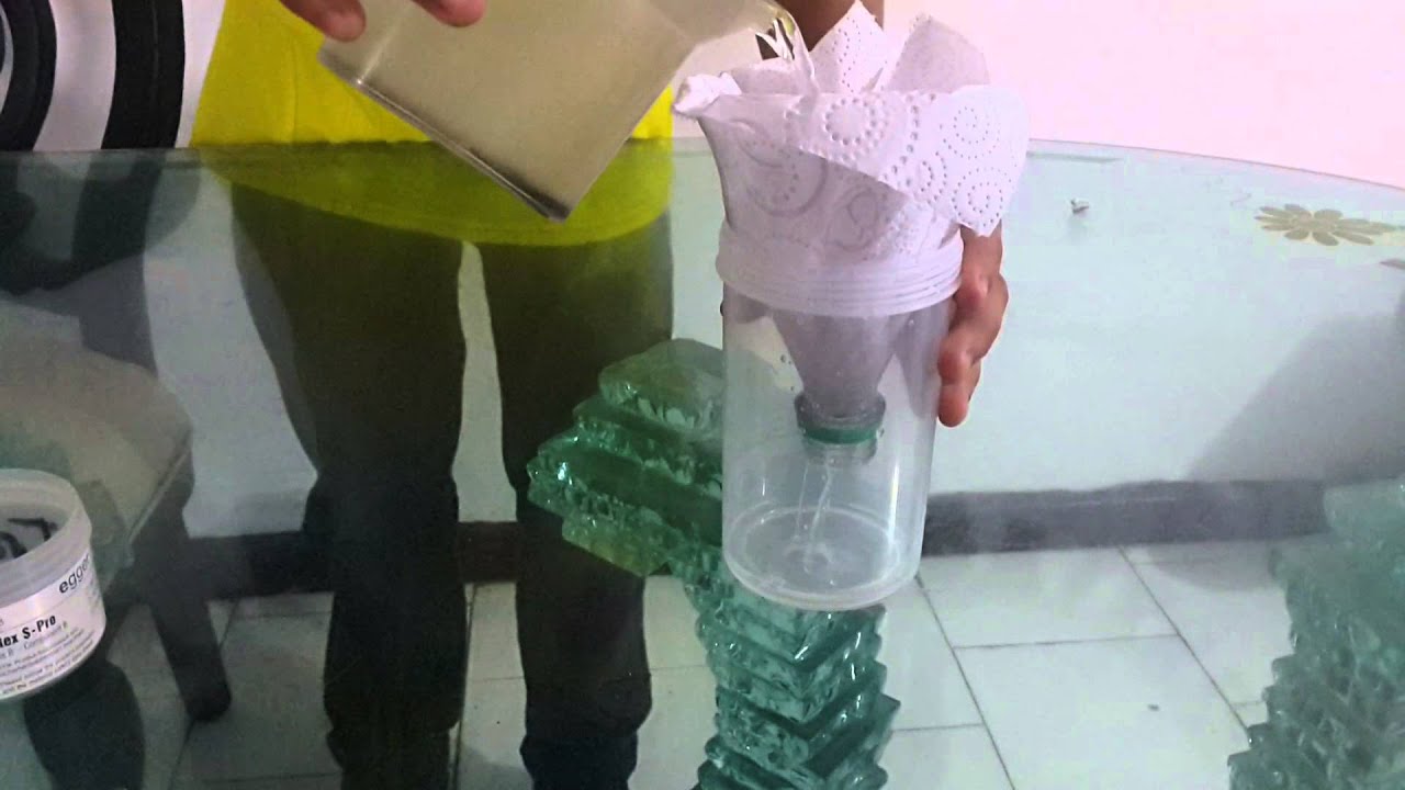 Separación de mezclas por filtración