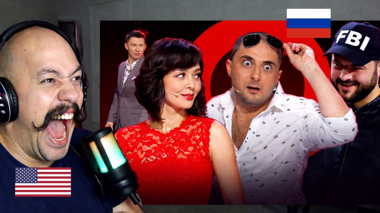 American reacts Камеди Клаб Витя Альварес Карибидис Кравец Аверин Матуа Сорокин Батрутдинов Скороход