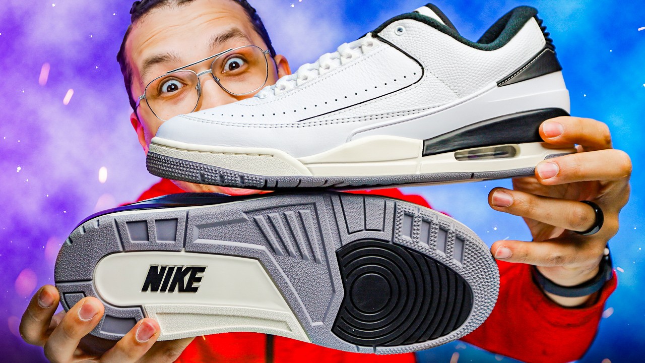 ПЕРВЫЙ ВЗГЛЯД Air Jordan 2/3 Белые Черные