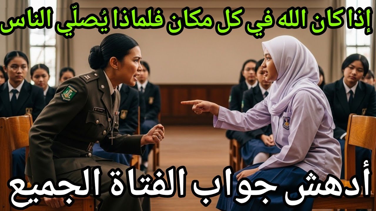 تلميذ في المدرسة المتوسطة أجاب على أصعب سؤال من مديرةٍ مسيحية، فانبهر الجميع بما سمعوه #56 