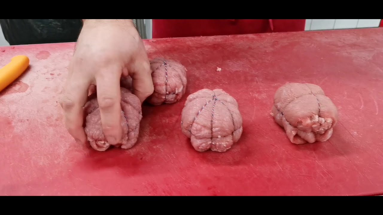 PAUPIETTE DE VEAU PRÉPARATION.