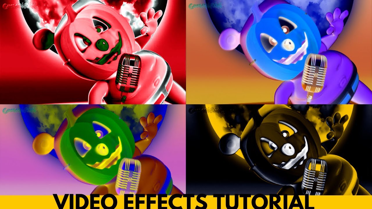 (VIDEO TUTORIAL) SCARY EFFECTS JUMBO OLD BULGARIAN Gummy Bear Gummibär Song |VIDEO/AUDIO Effect EDIT