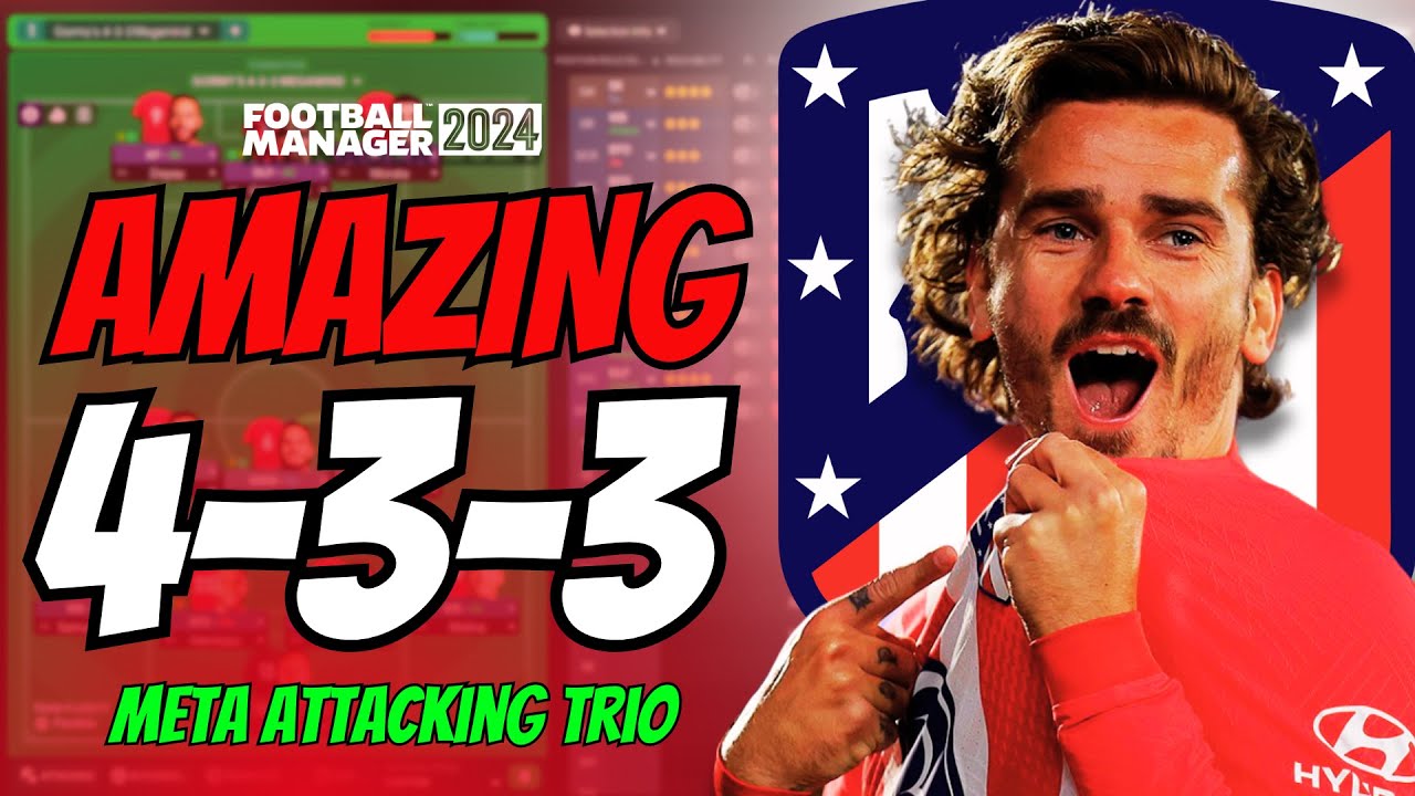 You MUST TRY This AMAZING FM24 4-3-3 Tactic | FM24 Tactics