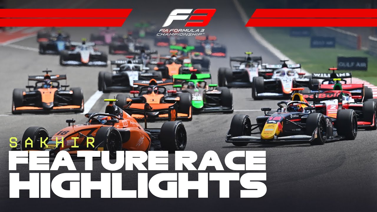 F3 Feature Race Highlights | 2025 Bahrain Grand Prix