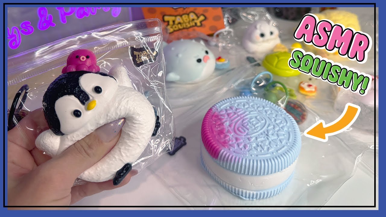 #ASMR Unboxing the VIRAL TABA SQUISHY! ✨ ASMR | Normal & 4x Speed | No Talking & Tingly