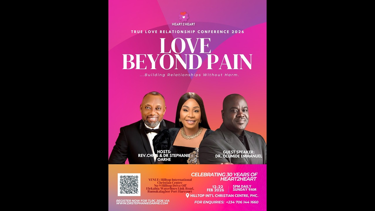 TRUE LOVE RELATIONSHIP CONFERENCE || 22ND FEB | 2026