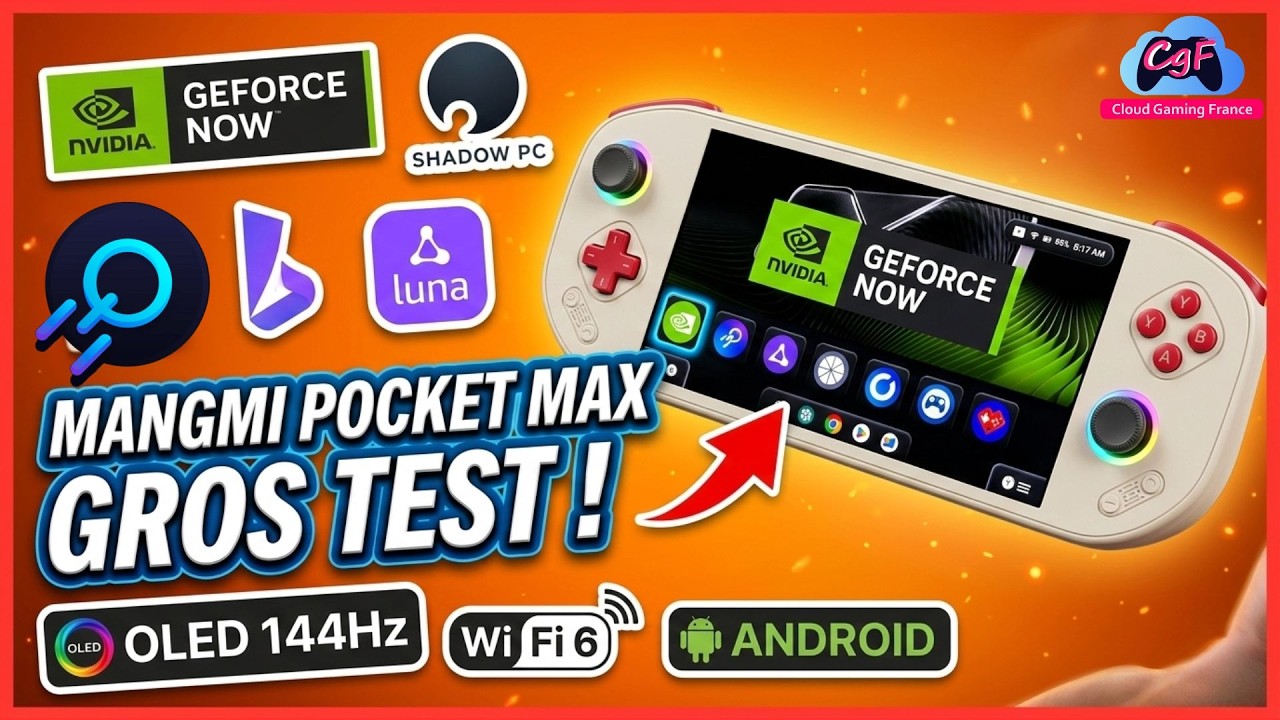 Mangmi Pocket Max : le GROS TEST de la console Cloud Gaming ultime ?