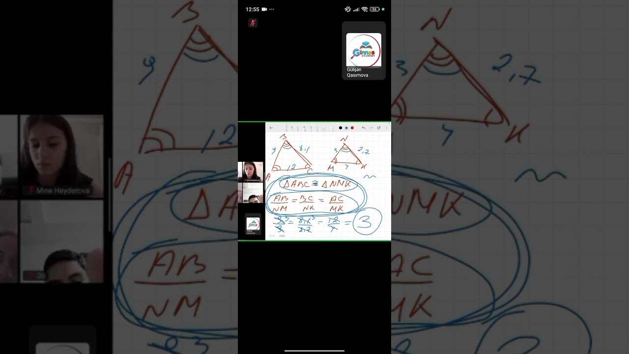 Sinif 8 ✳️ Oxşar coxbucaqlar,oxsar fiqurlar