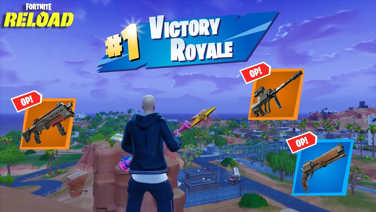 fortnite reload "SLIM SHADY" gameplay | og fortnite unreal rank reload