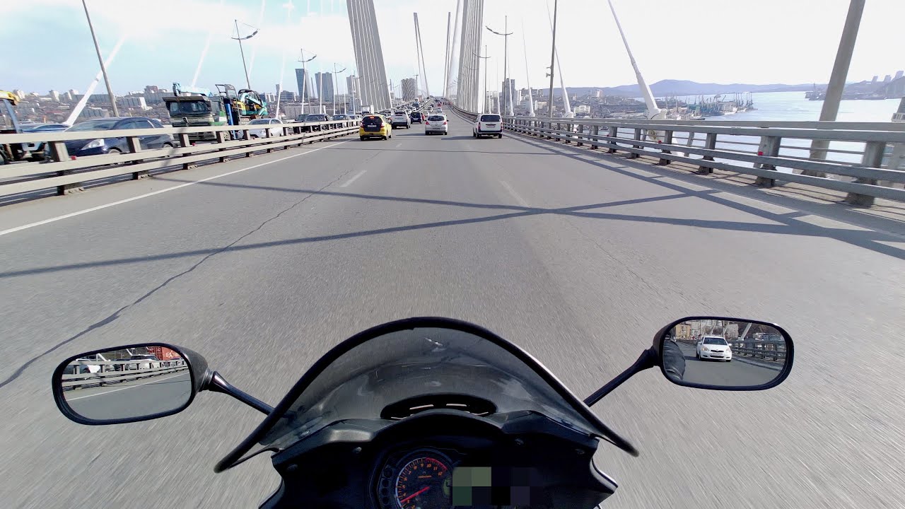 Suzuki GSX1250FA test Fimi Palm 2 Pro video and Zoom h1n audio