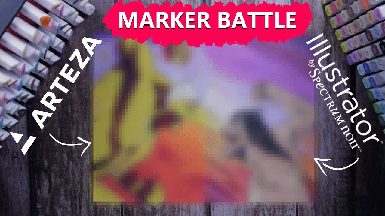 Arteza Everblend Markers are INSANE! | Arteza vs Spectrum Noir