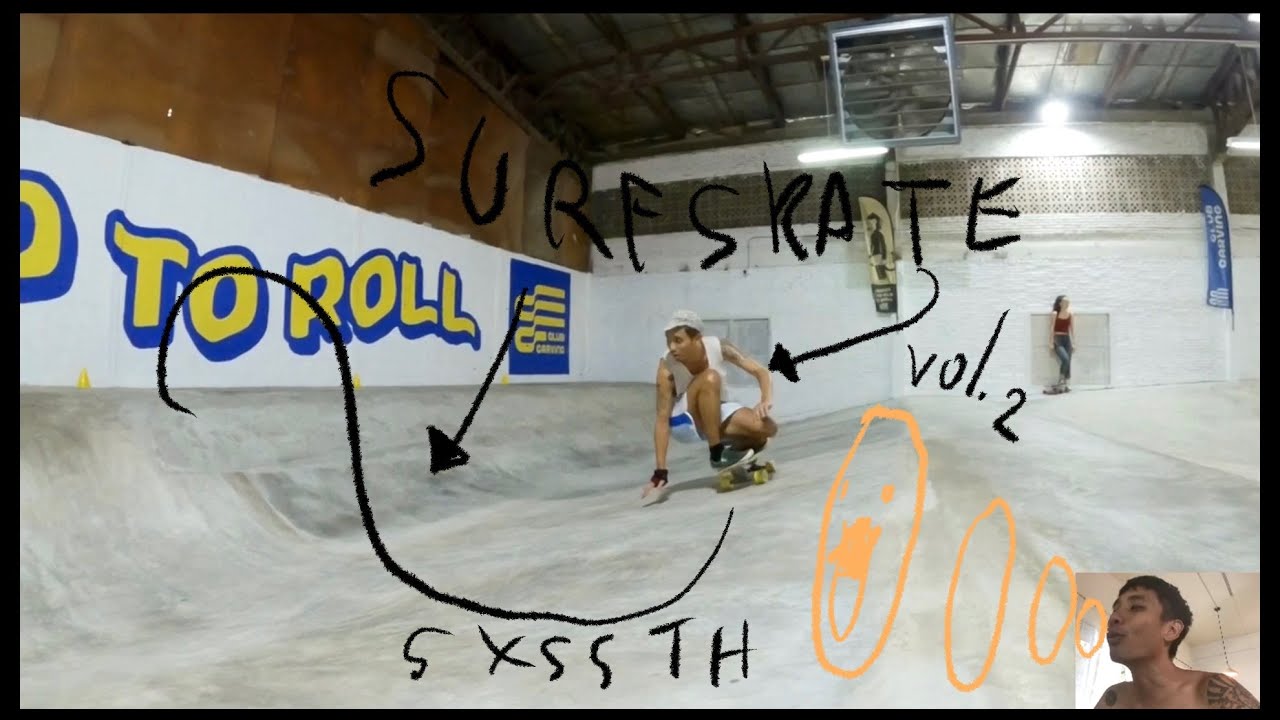 Wave ramp surfskate vol.1