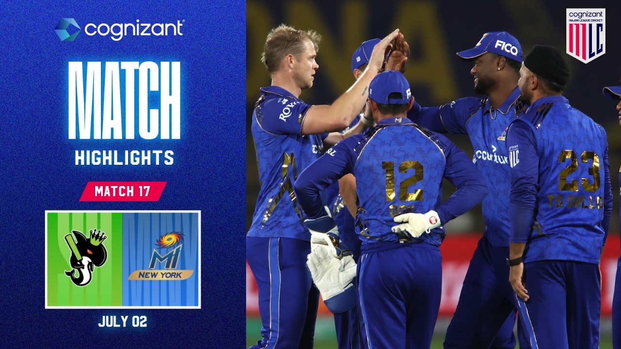 Cognizant Match Highlights | Seattle Orcas vs MI New York | Match #17