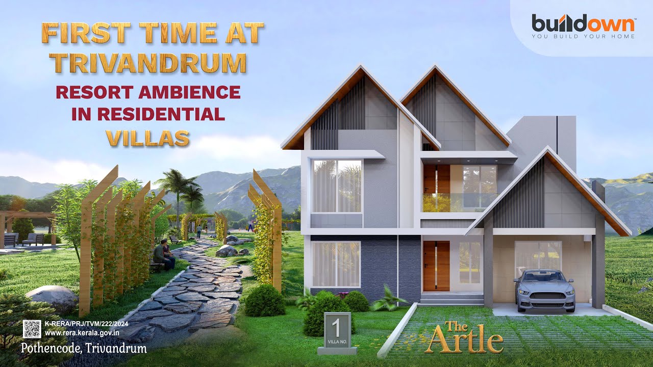 First Time At Trivandrum - Resort Ambience In Residential Villas.