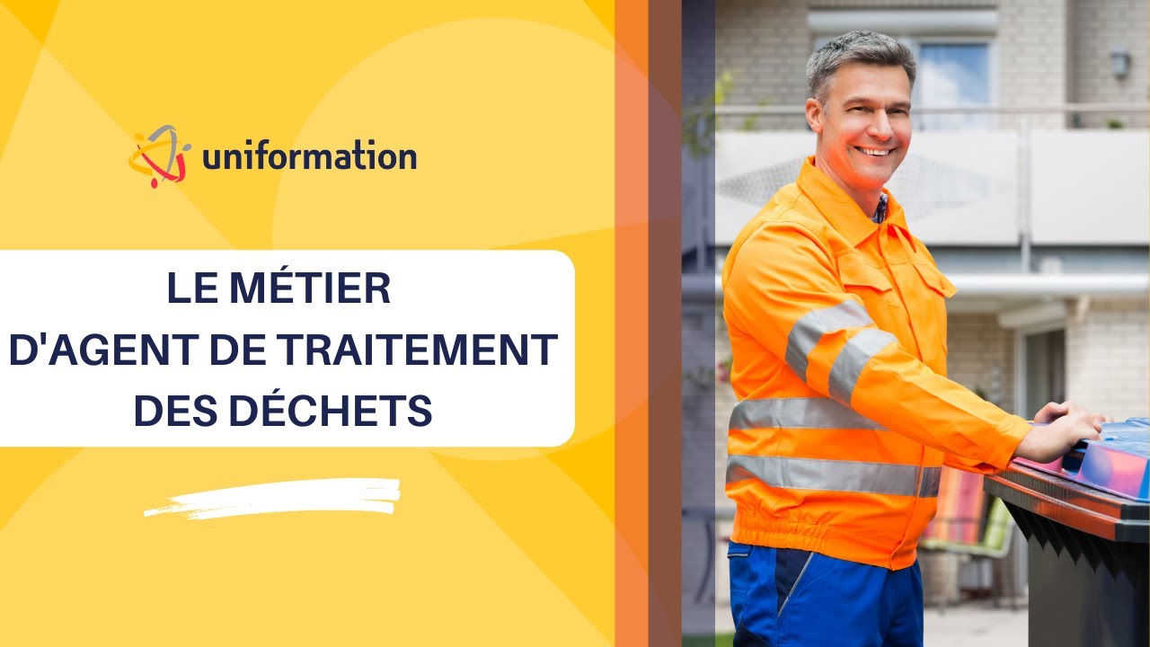 Le métier d'agent de traitement de déchets