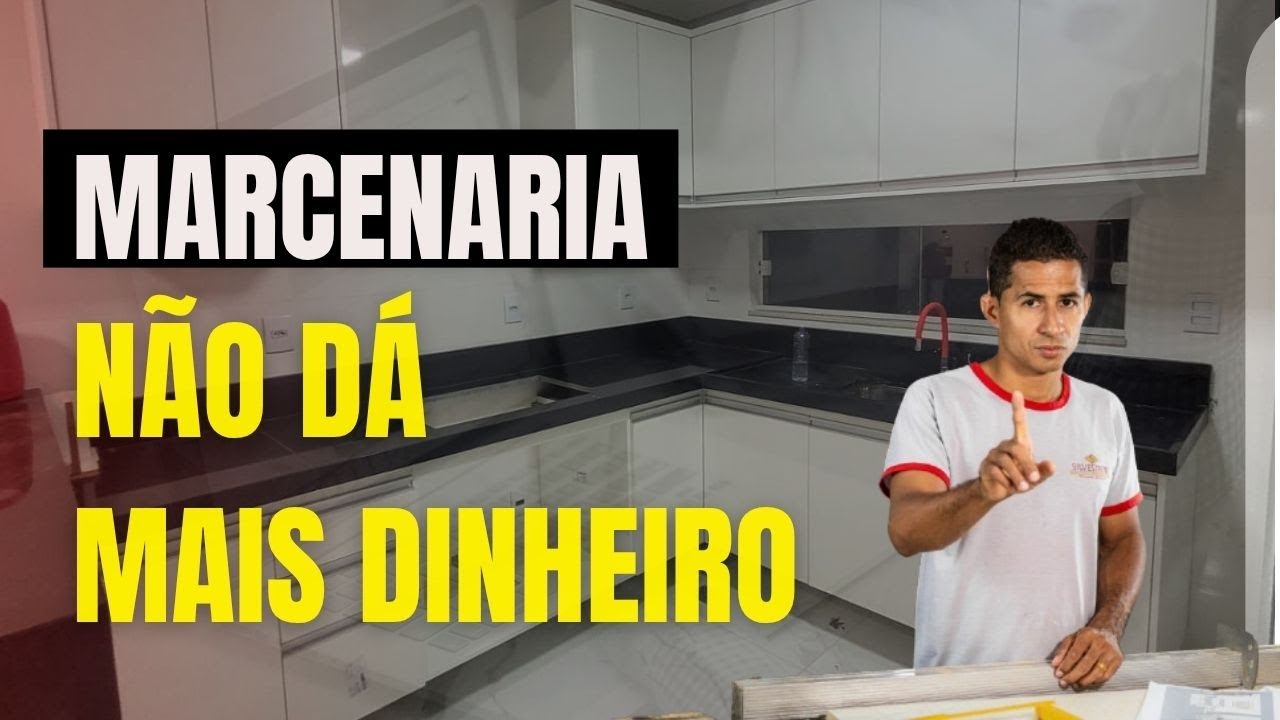 Marcenaria NÃO dá mais DINHEIRO!!!