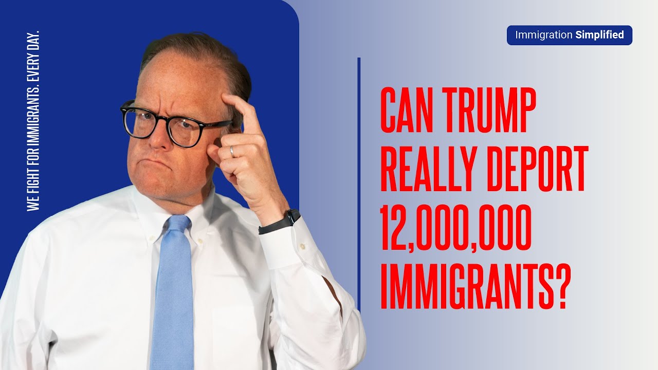 Can Trump Really Deport 12,000,000 Immigrants? 😟