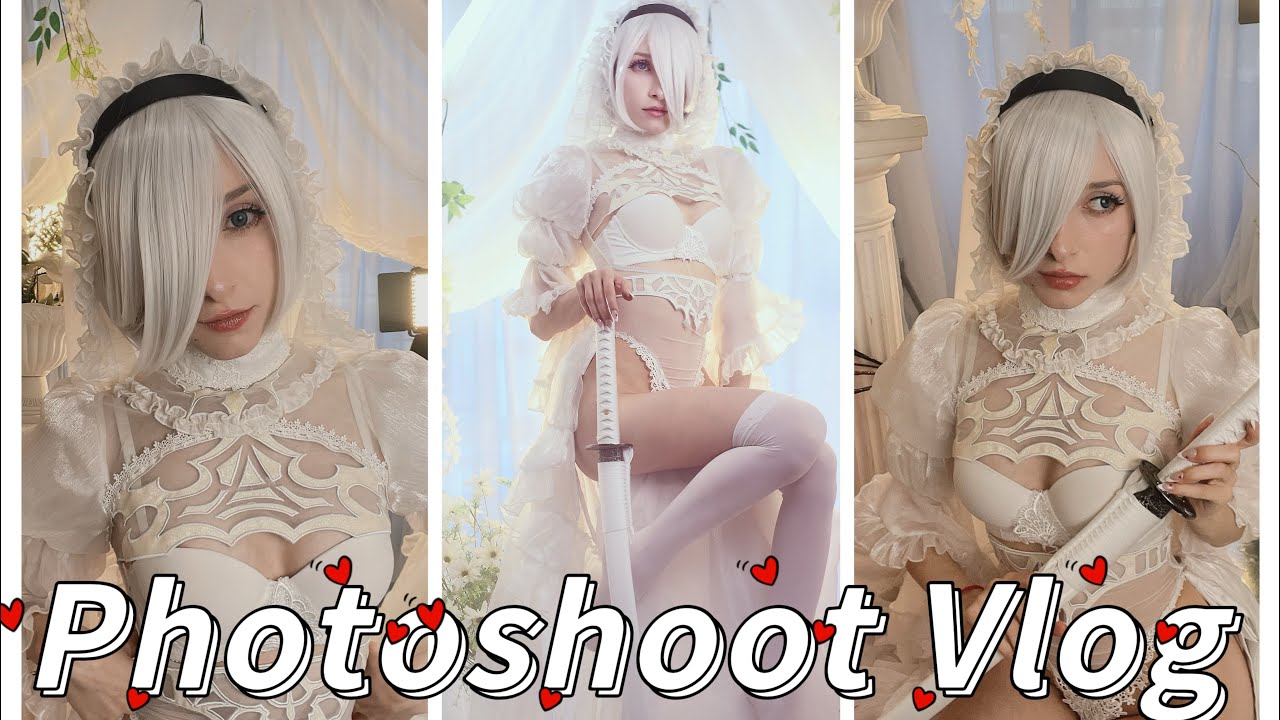 A Day in My Life as a Cosplayer ♡ Becoming 2B | NieR: Automata Photoshoot Diary